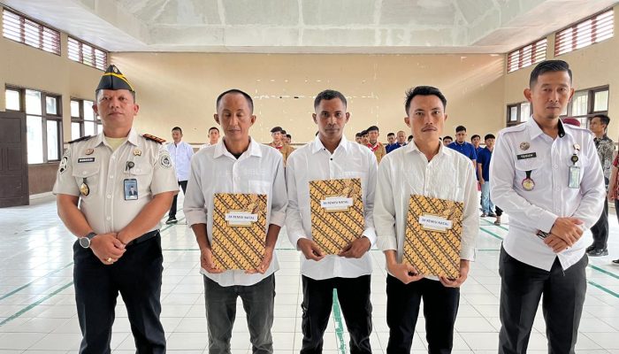 Tiga Warga Binaan di Rutan Unaaha Dapat Remisi Khusus Natal 2025