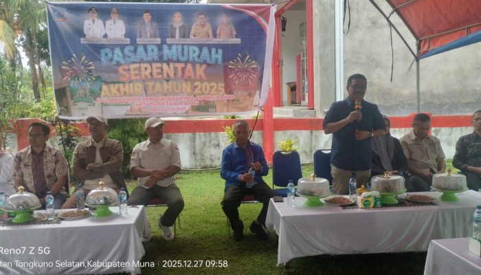 Pemkab Muna Mengadakan Pasar Murah Akhir Tahun 2025 Terbesar dalam Sejarahnya