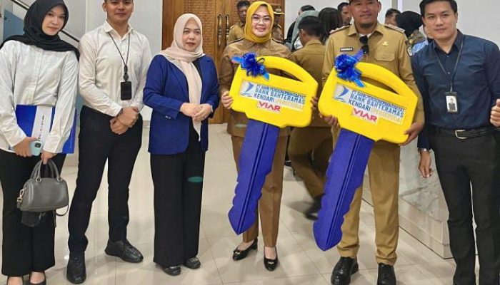 Pemkot Kendari Kecipratan Bantuan Dua Unit Motor Viar Pengangkut Sampah