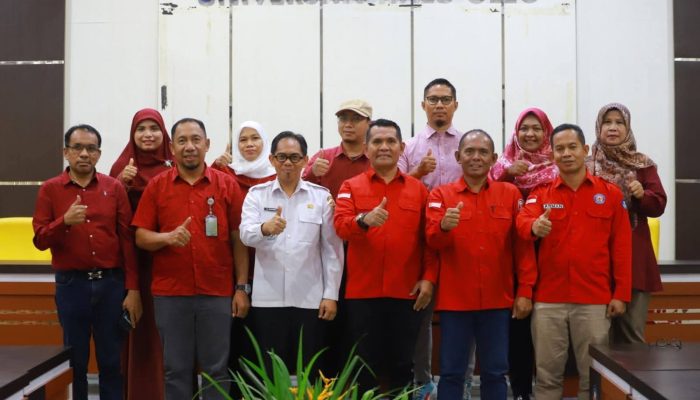 Dinas Kominfo Sultra Jajaki Kerja Sama Linguistik Forensik dengan Balai Bahasa dan UHO