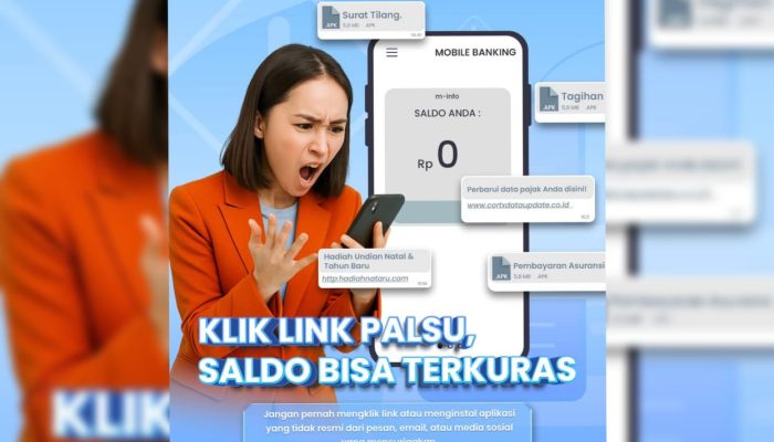 Antisipasi Pencurian Data, Bank Sultra Ingatkan Nasabah Jangan Asal Klik Tautan Asing