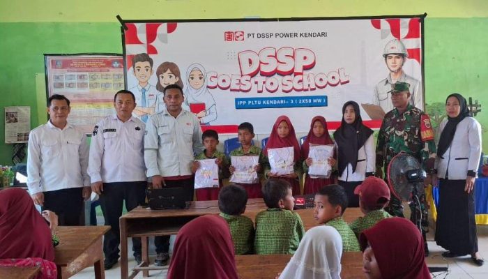 DSSP Power Kendari Goes to School di SD Negeri 2 Tanjung Tiram, Inspirasi Siswa Menggapai Cita-cita