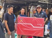 Dinas Sosial Provinsi Sultra Bantu Korban Kebakaran di Kelurahan Rahandouna Atas Intruksi Gubernur