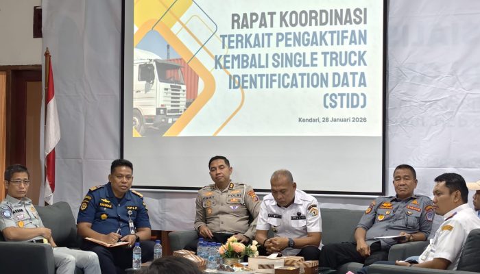 Jasa Raharja Dukung KSOP Kendari Dalam Pengaktifan Kembali Single Truck Identification Data
