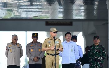 Gubernur Sultra Pimpin Apel dan Aksi Bersih Kota Dukung Gerakan Indonesia Asri