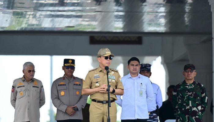 Gubernur Sultra Pimpin Apel dan Aksi Bersih Kota Dukung Gerakan Indonesia Asri