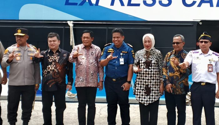 KSOP Kendari Sambut Baik Pengoperasian Kapal Express Cantika 07 Rute Kendari – Raha, Jelang Mudik Lebaran