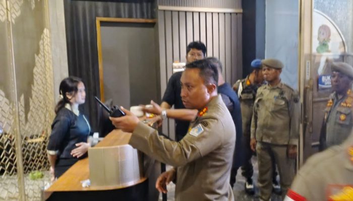 Menegakkan Surat Edaran Wali Kota Jaga Kekhusyukan Ramadan, Satpol PP Kendari Patroli di THM