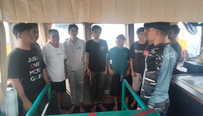 Lakukan Pemeriksaan, Lanal Kendari Tidak Temukan Pelanggaran Operasional Kapal TB. SM XI / TK. Dragon Sea 