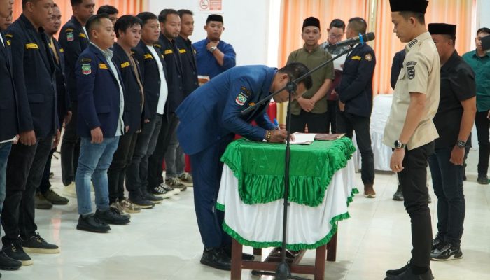 Bupati Konawe Utara Lantik Pengurus Karang Taruna Periode 2025–2030