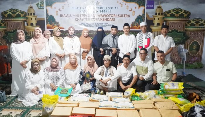 Ika Alumni SPP/SPMA Wawotobi Sultra Perkuat Silaturahmi Ramadan, Berbagi Kepedulian di Ponpes Tahfidz Akhlakul Quran