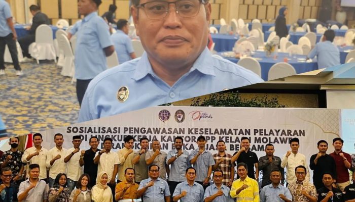 KUPP Kelas I Molawe Sosialisasikan Keselamatan Pelayaran, Perkuat Komitmen Bersama dengan Stakeholder