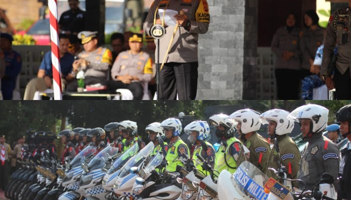 Kapolda Sultra Pimpin Apel Gelar Pasukan Operasi Ketupat Anoa 2026, 3.513 Personel Disiagakan Amankan Idul Fitri
