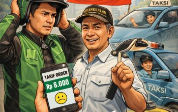 Driver Online di Kendari Kembali ke Jalur Konvensional Akibat Tarif Tak Manusiawi, Minta Pemerintah Evaluasi