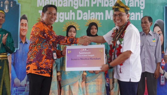 Alfamidi Kendari Dukung Penyandang Disabilitas Sentra Meohai Semakin Berdaya