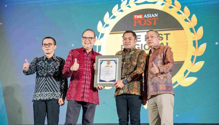 Bank Sultra Raih Penghargaan Bergengsi, Kinerja “Sangat Baik” Tahun 2025 di Ajang The Asian Post Awards 2026