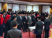 Lantik 112 Pejabat Pemprov Sultra, Gubernur Andi Sumangerukka Tegaskan ASN Harus Tinggalkan Budaya Dilayani