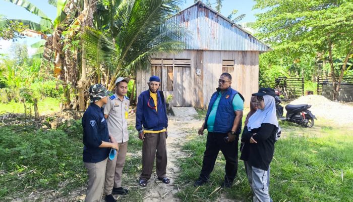 Sinergi Penegakan Hukum, BPN Muna Dampingi Penyidik Polres Lakukan Peninjauan Lapangan