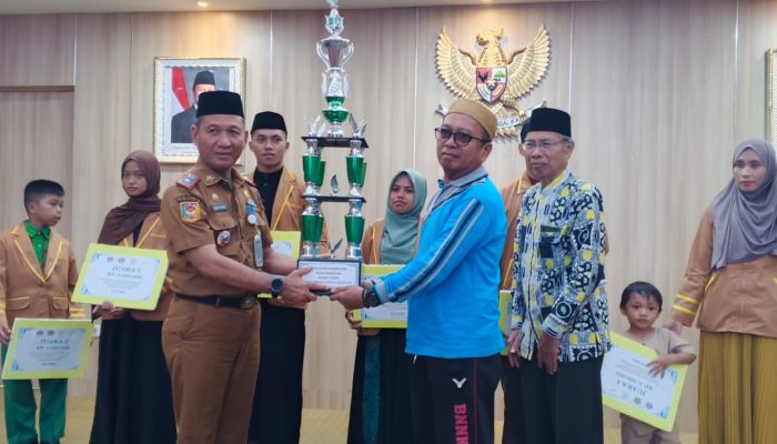 MTQ Tingkat Kota Kendari Ke XXXI Sukses Dihelat, Kecamatan Baruga jadi Juara Umum