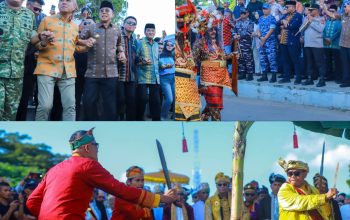 Harmoni Sultra Ke-62 Tampilkan Keragaman Budaya Sultra Dalam Tajuk Pawai Budaya dan Lulo Massal