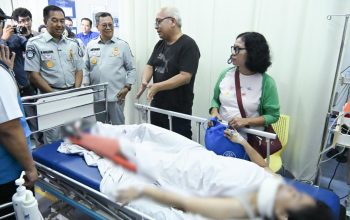 Tinjau Korban Kecelakaan Kereta di Bekasi, Jasa Raharja Telah Terbitkan Jaminan Biaya Perawatan Ke 8 RS