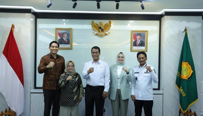 Wali Kota Kendari Audiensi ke Kementan RI Dorong Penguatan Sektor Pertanian, Mentan Sambut Positif
