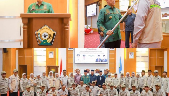 Gubernur Sultra Lepas 37 PPIH Dampingi Jemaah Haji, Tegaskan Pelayanan Inklusif dan Humanis