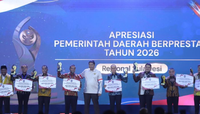 Dari Bumi Anoa untuk Indonesia, Kemendagri Anugerahkan Penghargaan bagi Pemda Berprestasi se-Sulawesi