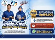 Semarak HUT Kota Kendari Ke-195, PDAM Kendari Berikan Promo Spesial Sambung Air Baru