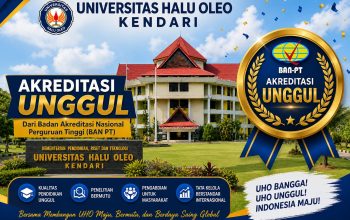 Universitas Halu Oleo Raih Akreditasi Unggul dari BAN PT, Buah Kerja Kolektif Sivitas Akademika