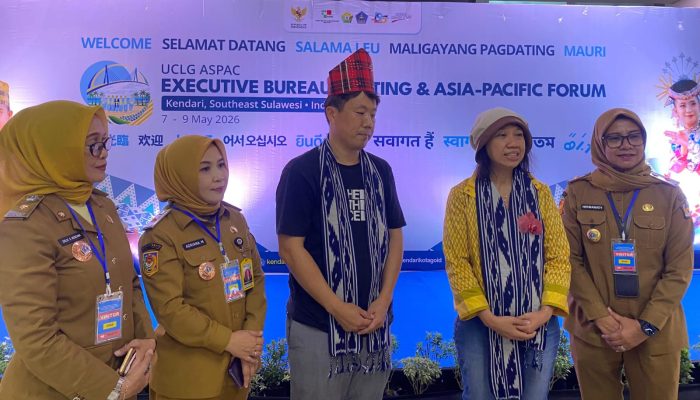 Peserta Forum UCLG ASPAC 2026 Mulai Berdatangan di Kendari, Delegasi Korea Utara yang Pertama Tiba
