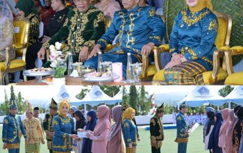 Wamendagri Pimpin Upacara HUT Ke-195 Kendari, Apresiasi Kemajuan Pembangunan Kendari