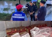 Pemprov Sultra Bantu Tangani Banjir di Kali Wanggu, Dirikan Tenda Pengungsian dan Dapur Umum