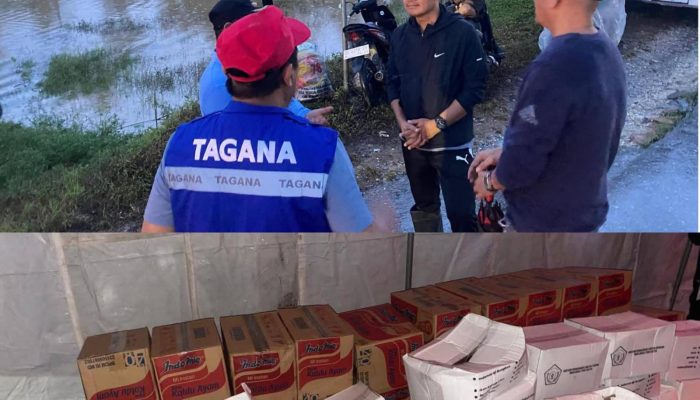 Pemprov Sultra Bantu Tangani Banjir di Kali Wanggu, Dirikan Tenda Pengungsian dan Dapur Umum