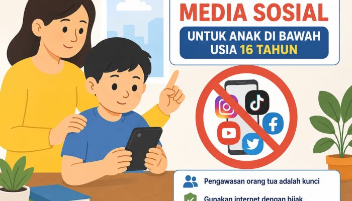 Wali Kota Kendari Terbitkan Edaran Pembatasan Media Sosial Anak di Bawah 16 Tahun, Pemkot Siapkan Satgas Pengawasan