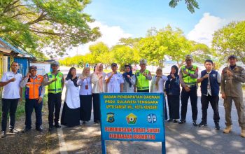 Tingkatkan Kepatuhan Pajak dan Keselamatan Jalan, Jasa Raharja Sultra Gelar Operasi Gabungan di 8 Titik Kota Kendari