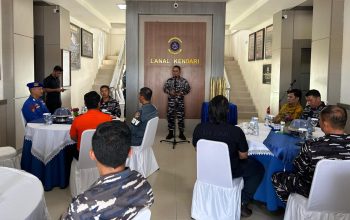 Danlanal Kendari Apresiasi Soliditas Awak Kapal Pemerintah Sukseskan UCLG Aspac 2026