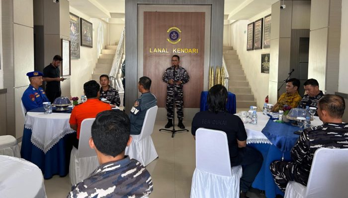 Danlanal Kendari Apresiasi Soliditas Awak Kapal Pemerintah Sukseskan UCLG Aspac 2026