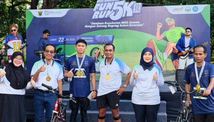 BPJS Kesehatan dan Unhas Kampanyekan Hidup Sehat Melalui Fun Run 5K