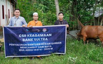 Bank Sultra Salurkan CSR 23 Ekor Sapi Kurban ke Seluruh Wilayah Sultra Periode Idul Adha