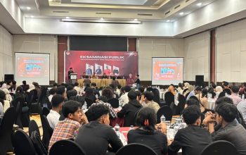 Mahasiswa Hukum Unsultra Gelar Eksaminasi Publik Bahas Pilih Kasih Penanganan Kasus Korupsi di Sultra
