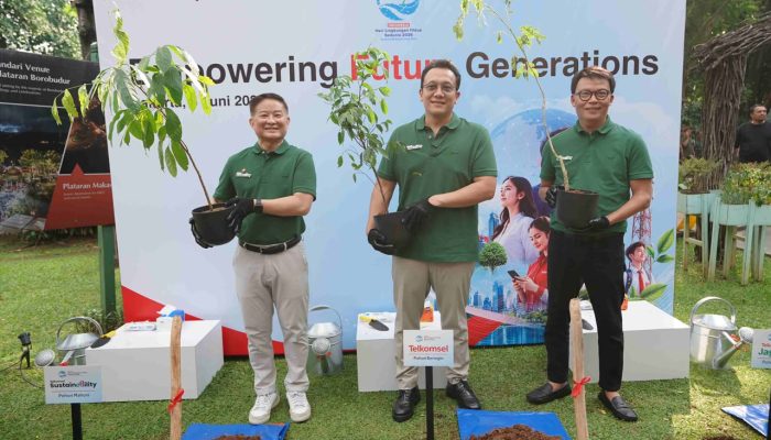 Melayani Sepenuh Hati di Hari Lingkungan Hidup Sedunia, Telkomsel Tegaskan Komitmen Bisnis Berkelanjutan