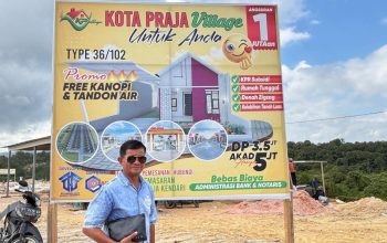 Kota Praja Village Mulai Dibangun, PT Harwin Jaya Barokah Property Siapkan Seribu Unit Hunian Berkualitas di Kendari