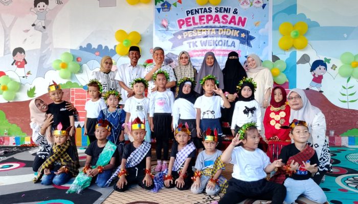 Dipercaya Masyarakat, TK Wekoila Kendari Gelar Pentas Seni dan Lepas Peserta Didik Tahun Ajaran 2025/2026
