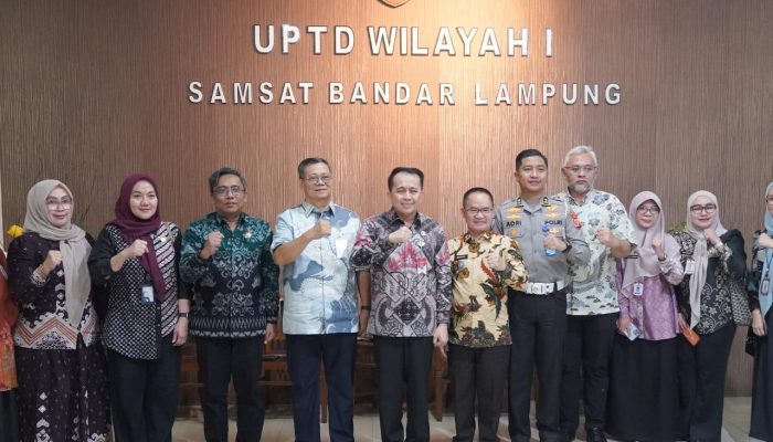 Tingkatkan Kualitas Pelayanan dan Pendapatan, Jasa Raharja Berikan Pembinaan di Lampung dan Tinjau Samsat Rajabasa