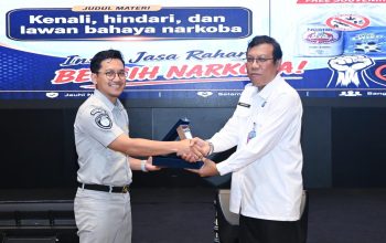 Bersama BNN, Jasa Raharja Wujudkan Lingkungan Kerja Produktif dan Bebas Narkoba