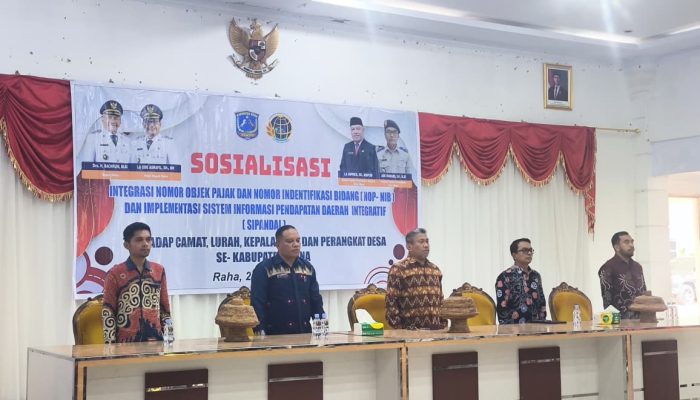 BPN dan Pemkab Muna Terus Gencar Sosialisasikan SIPANDAI Demi Pengoptimalan Penerimaan Pajak Daerah