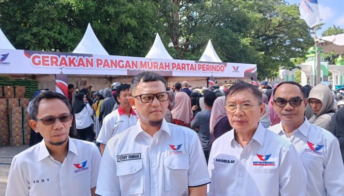 DPW Perindo Sultra Gelar Gerakan Pangan Murah Bantu Ringankan Beban Masyarakat