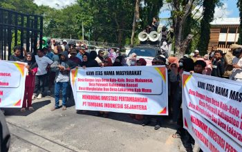 Warga Desa Bangun Jaya dan Sekitarnya Suarakan Dukung Aktivitas Pertambangan PT TIS
