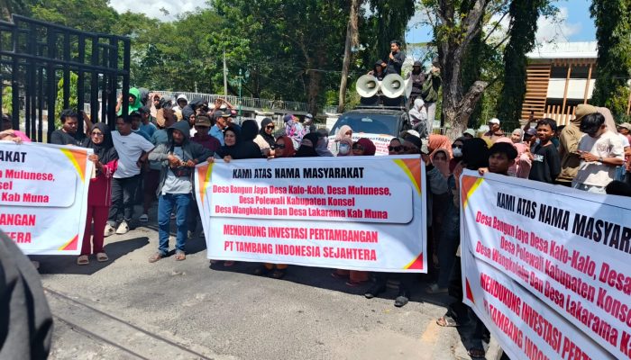 Warga Desa Bangun Jaya dan Sekitarnya Suarakan Dukung Aktivitas Pertambangan PT TIS